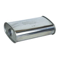 2" 8"x4" 14" Long O/C Chambered Lukey Muffler 430  Stainless Steel