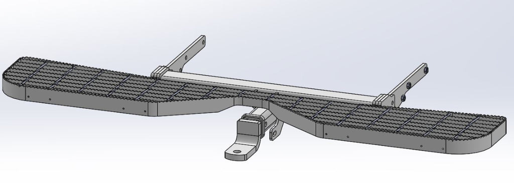 TAG Heavy Duty Towbar & Rear Step for Volkswagen Transporter T5 T6 (04/2003 - on)