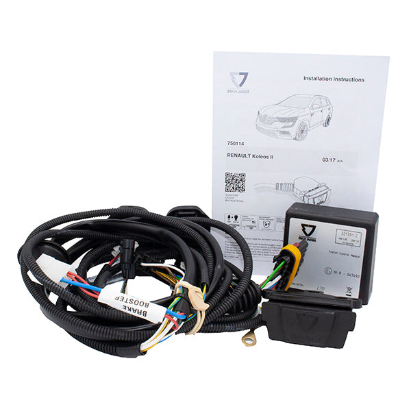 Erich Jaeger Towbar Wiring for Renault Koleos 03/17-On