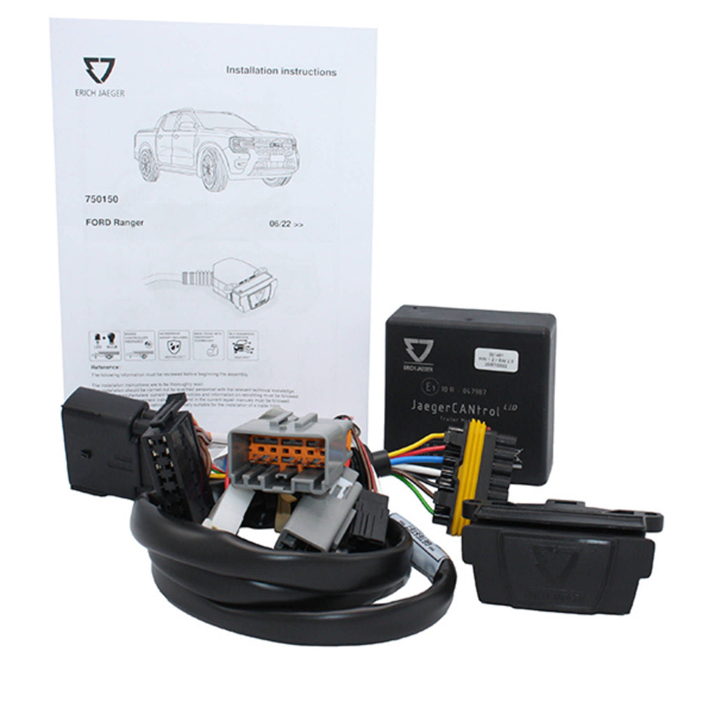 TAG Heavy Duty Towbar and Direct Fit Wiring for Cab Chassis Next-Gen Ford Ranger (06/2022 - 12/2024), Volkswagen Amarok (12/2022 - on)