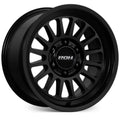 ROH Apollo Matt Black Wheels, Set of 4