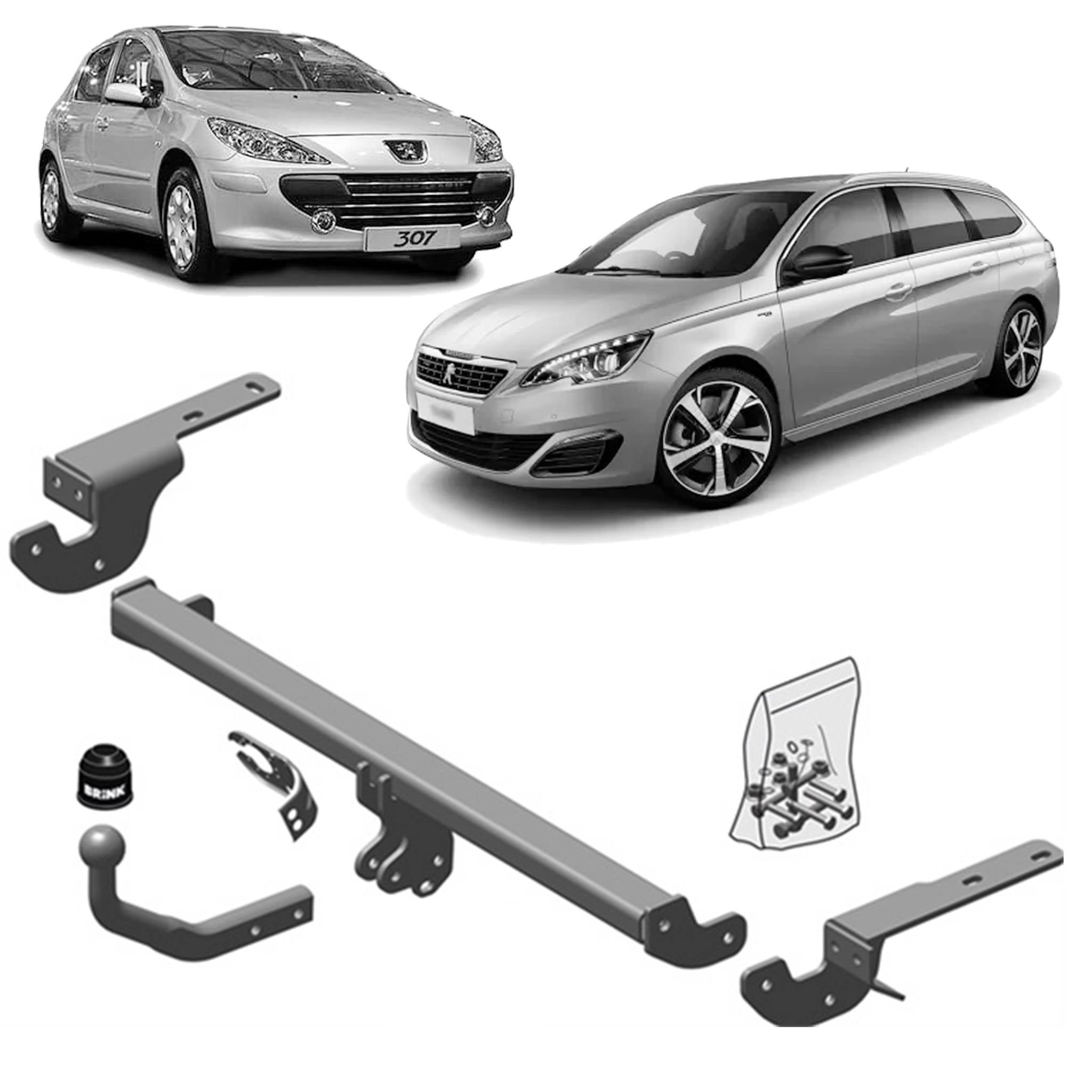 Brink Towbar European for Citroen C4 (11/2004 - 07/2011)