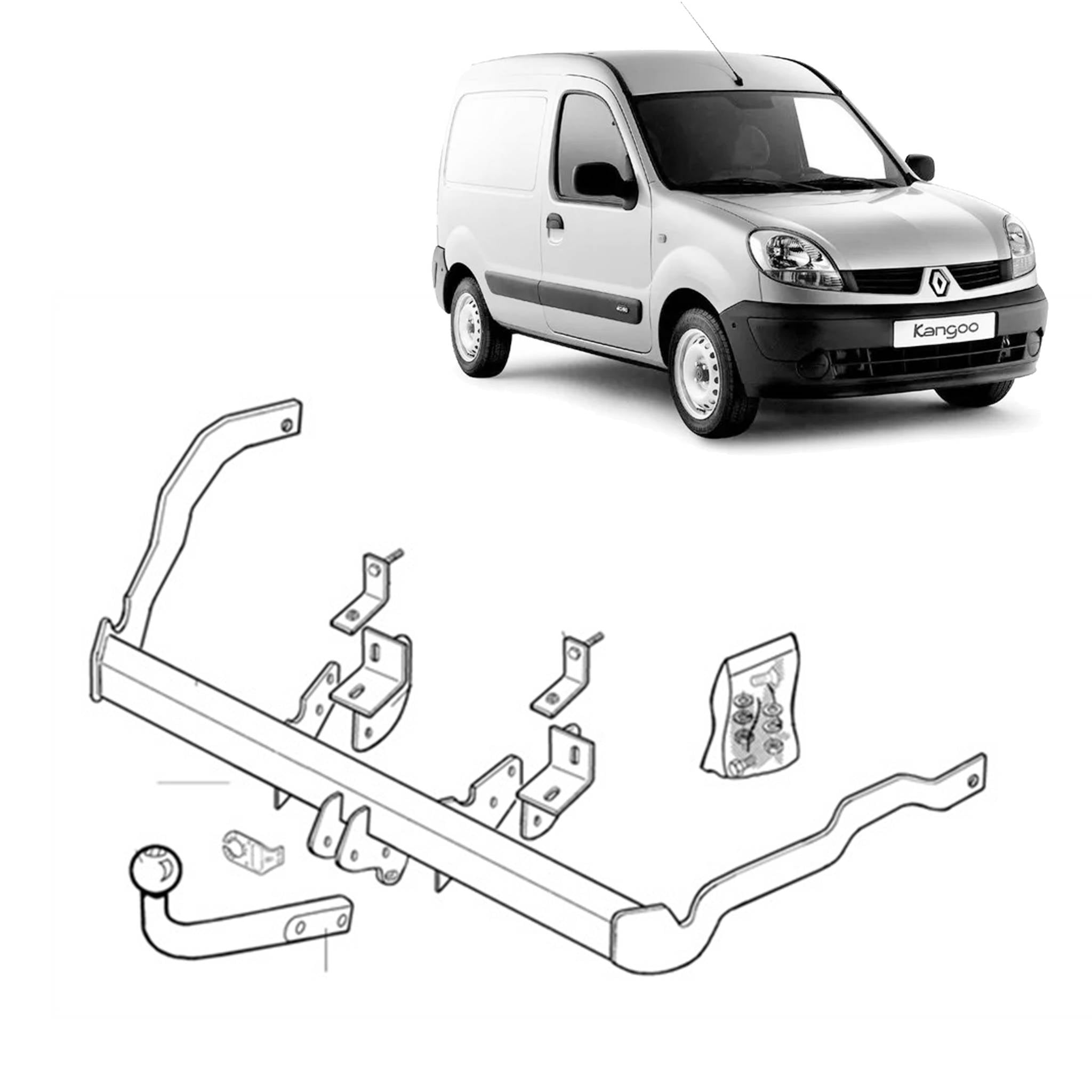 Brink Towbar European for Renault Kangoo (09/2004 - on)