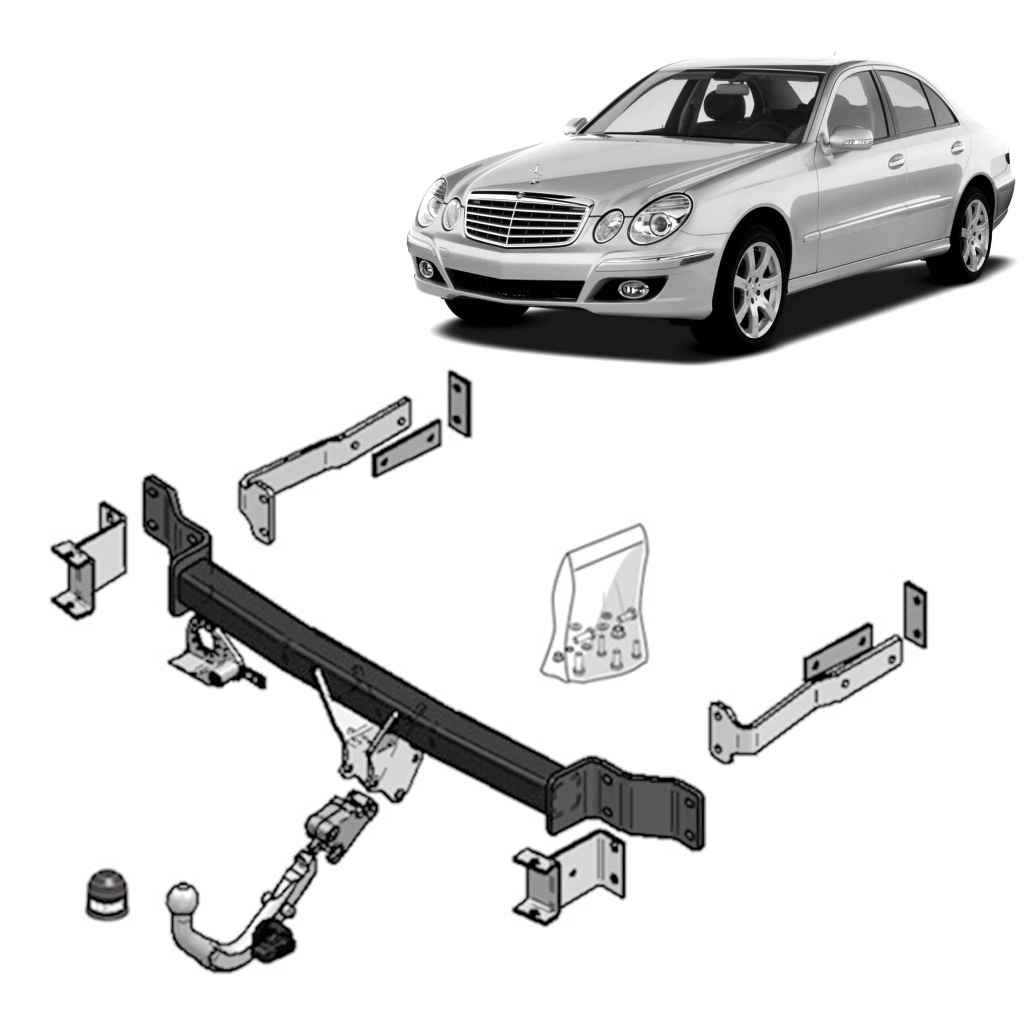 Brink Towbar European for MERCEDES-BENZ E-CLASS (03/2003 - 07/2009)