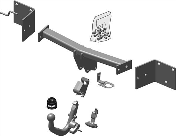 Brink Towbar European for BMW X1 (09/2009 - 06/2015)