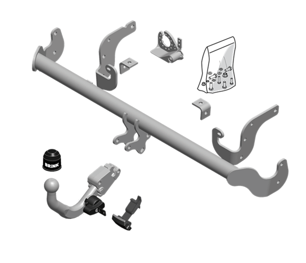 Brink Towbar European for Citroen C4 (08/2015 - on)