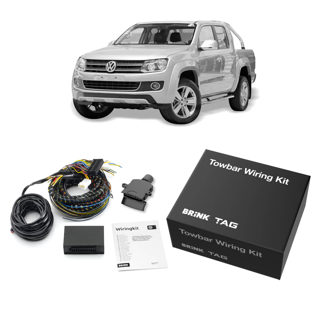 TAG Heavy Duty Towbar and Direct Fit Wiring Harness for Volkswagen Amarok 2H (02/2011 - 12/2022) - Tub No Step