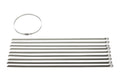 Stainless Steel Cable Ties - 10 Pack (350mm x 8mm)