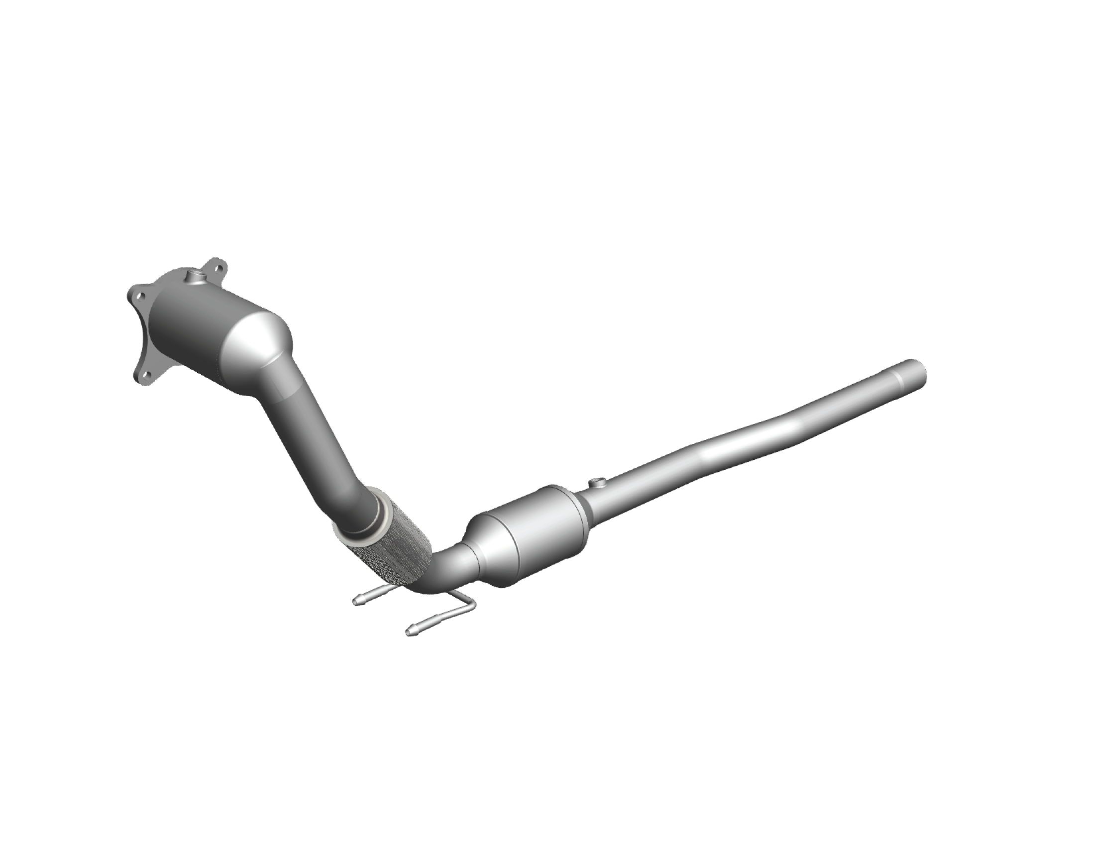 Redback Underfloor Catalytic Converter for Audi A3 (09/2004 - 08/2015), Volkswagen Golf (09/2004 - 08/2015), Jetta (09/2004 - 08/2015), EOS (09/2004 - 08/2015)