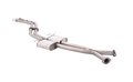 Twin 2.5" Cat Back Exhaust with Straight Pipe Rear for Holden VU-VZ 5.7L