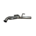 Redback Stainless 3" J pipe muffler delete Right for Holden Commodore VE SS V8 SV6 Ute