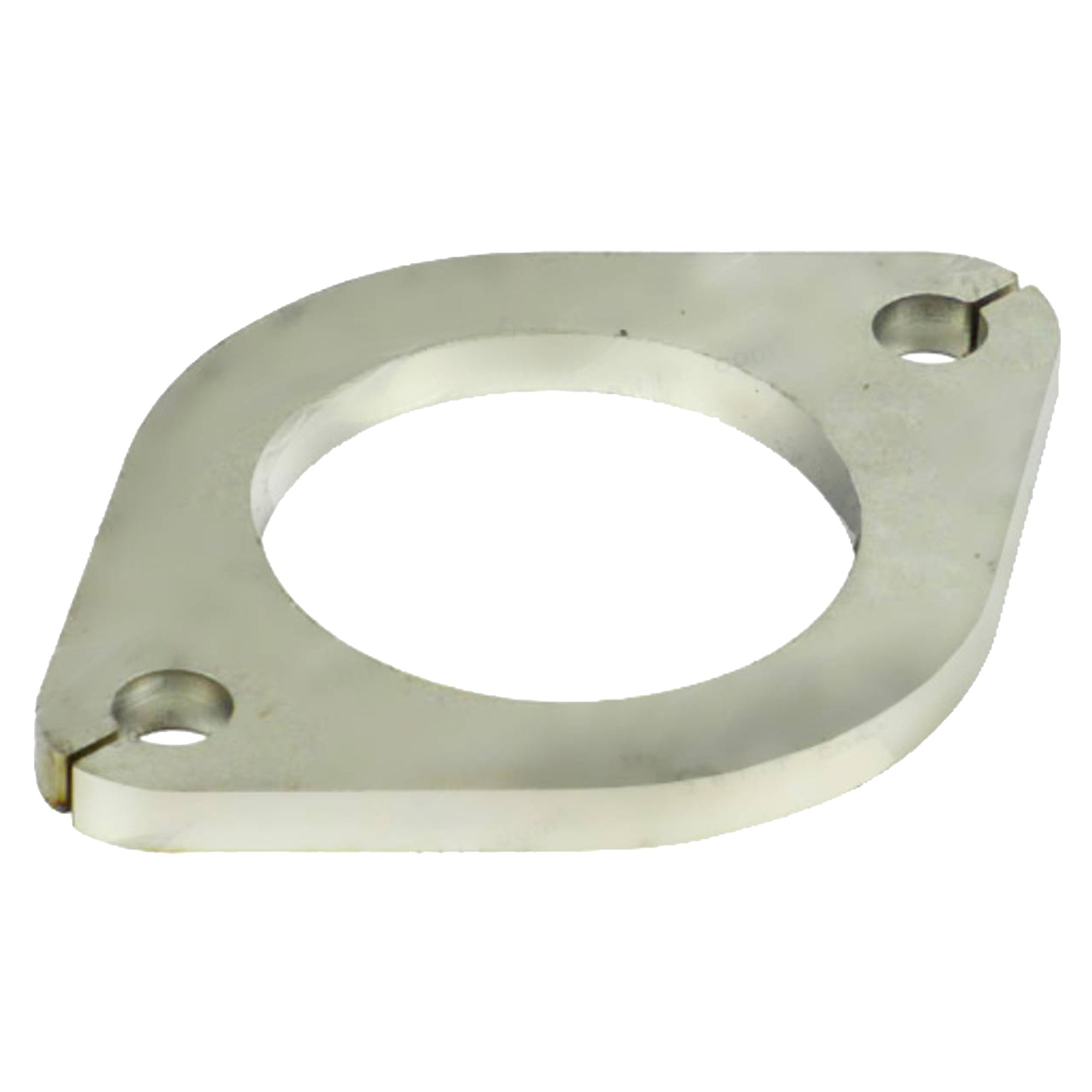 304 Stainless 2 Bolt Flange Plate - 76mm (3") Tube size, 105mm Port, 10mm thick