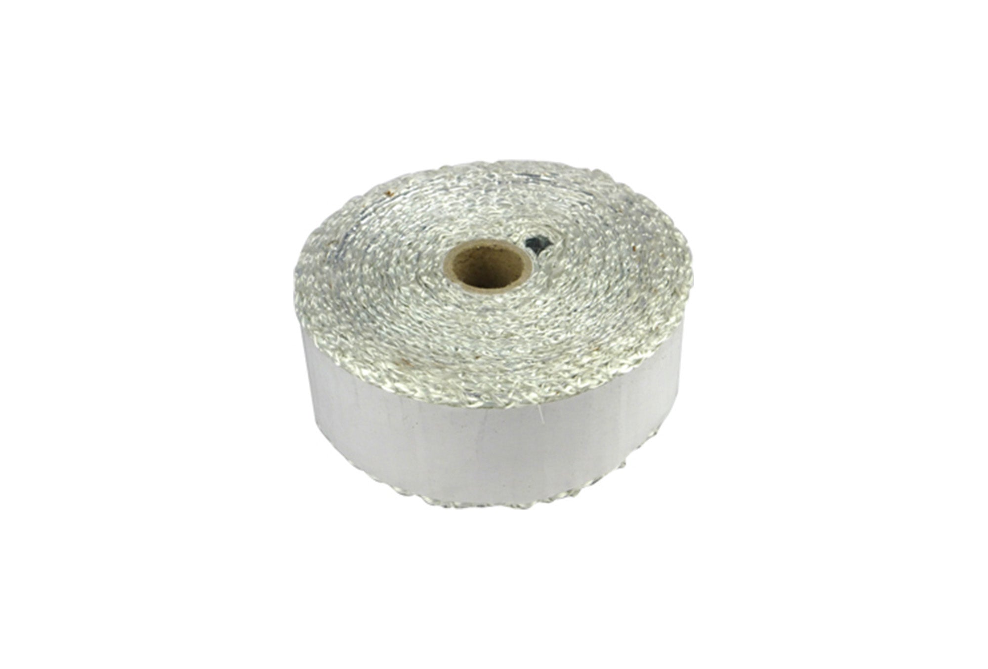 HEAT TAPE GLASS WHITE FOIL 40MM X 2MM X 5M WITH FOIL ON ONE SIDE
