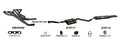Redback Performance Exhaust System for Holden Commodore (04/1995 - 1997), Calais (04/1995 - 1997)