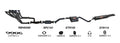 Redback Performance Exhaust System for Holden Commodore (09/1991 - 1995), Calais (09/1991 - 1995)