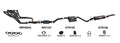 Redback Performance Exhaust System for Holden Calais (09/1991 - 1995), Commodore (09/1991 - 1995)