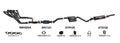 Redback Performance Exhaust System for Holden Commodore (04/1995 - 09/1997), Calais (04/1995 - 09/1997)