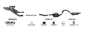 Redback Performance Exhaust System for Holden Commodore (04/1995 - 12/2000)