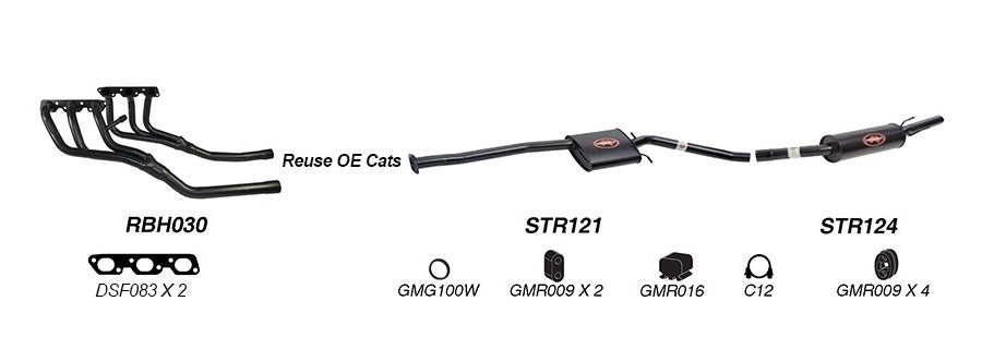 Redback Performance Exhaust System for