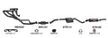 Redback Performance Exhaust System for Holden Calais (01/1988 - 04/1995), Statesman (01/1988 - 04/1995), Commodore (01/1988 - 04/1995), Caprice (01/1988 - 04/1995), Holden Caprice (04/1990 - 02/1994), Holden Caprice (04/1990 - 02/1994)