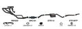 Redback Performance Exhaust System for Holden Statesman (04/1990 - 1995), Caprice (04/1990 - 1995)