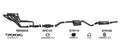 Redback Performance Exhaust System for Holden Statesman (03/1990 - 06/1999), Caprice (03/1990 - 06/1999)