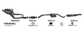 Redback Performance Exhaust System for Holden Caprice (04/1990 - 02/1994), Holden Caprice (04/1990 - 02/1994)