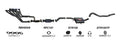 Redback Performance Exhaust System for Holden Calais (08/1988 - 09/1997), Commodore (08/1988 - 09/1997), Holden Commodore (03/1986 - 1997), Calais (03/1986 - 1997)