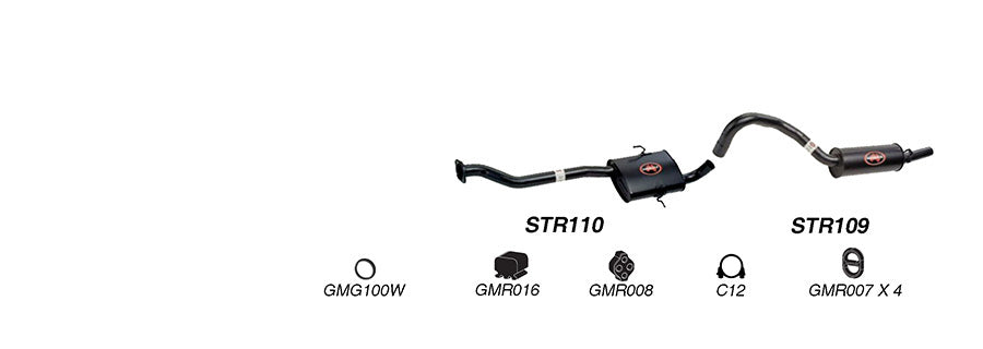 Redback Performance Exhaust System for