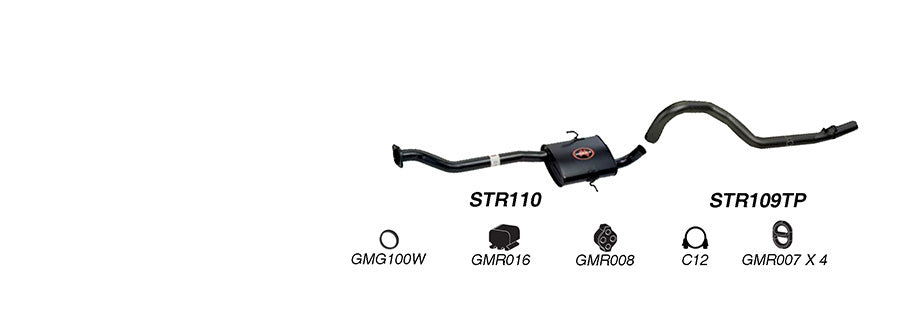 Redback Performance Exhaust System for Holden Commodore (04/1995 - 12/2000)