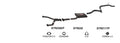 Redback Performance Exhaust System for Ford Falcon Sedan V8 EA-EL (01/1991 - 08/1998), Fairmont (01/1991 - 09/1998),