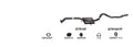 Redback Performance 2.5" Exhaust System for Holden Commodore VN VP VR V6 & V8 & VS V8 Sedan