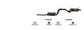 Redback Performance Exhaust System for Ford Falcon (09/2002 - 04/2008), Fairmont (09/2002 - 04/2008)