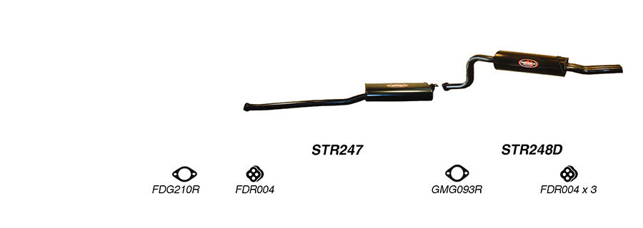 Redback Performance Exhaust System for Ford Falcon (09/2002 - 12/2014), Ford Falcon (09/2002 - 12/2014)