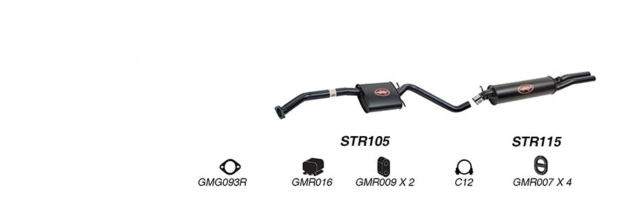 Redback Performance Exhaust System for Holden Statesman VQ - VR V6 & VS V8 IRS Sedan