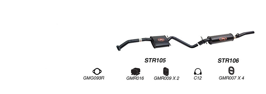 Redback Performance Exhaust System for Holden Caprice (04/1990 - 06/1999), Commodore (04/1990 - 06/1999), Statesman (04/1990 - 06/1999), Calais (04/1990 - 06/1999)