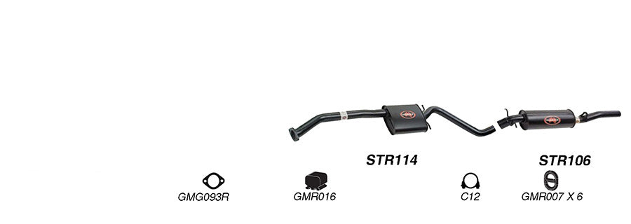 Redback Performance Exhaust System for Holden Caprice (04/1990 - 06/1999), Commodore (04/1990 - 06/1999), Statesman (04/1990 - 06/1999), Calais (04/1990 - 06/1999), Holden Caprice (04/1990 - 06/1999), Statesman (04/1990 - 06/1999)