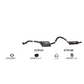 Redback Performance 2.5" Exhaust System for Holden Commodore VL V8 5.0 Wagon