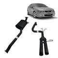 Redback Exhaust for Ford Falcon BA BF Sedan 2.5" Catback with Centre Muffler and Dual 2.5" Rear