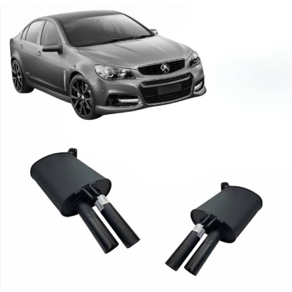 Redback Sports Mufflers for Holden Commodore VE/VF Sedan / Wagon SV6 & SS 2 1/2"  Axle back Redback Bolt On Sports Mufflers