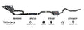 Redback Performance Exhaust System for Holden Commodore (10/1988 - 04/1995), Calais (10/1988 - 04/1995)