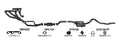 Redback Performance Exhaust System for Holden Calais (01/1988 - 04/1995), Statesman (01/1988 - 04/1995), Commodore (01/1988 - 04/1995), Caprice (01/1988 - 04/1995), Holden Calais (08/1988 - 09/1997), Commodore (08/1988 - 09/1997), Holden Commodore...