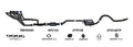 Redback Performance Exhaust System for Holden Commodore (01/1988 - 03/1991), Holden Commodore (01/1988 - 12/2000)