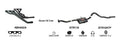 Redback Performance Exhaust System for Holden Commodore (04/1995 - 08/1997), Calais (04/1995 - 08/1997)