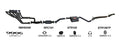 Redback Performance Exhaust System for Holden Commodore (04/1995 - 09/1997), Calais (04/1995 - 09/1997)