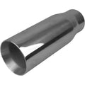 4" Exhaust Tip INNER CONE 2 1/2" IN 4" OUT LONG REDBACK304 SS