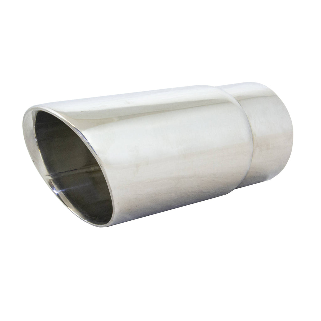 2.5" Exhaust Tip INNER CONE 2 1/2" IN 2 1/2" OUT 6 1/2" LONG REDBACK304 SS