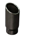 ROLLED IN ACUT RV 2 1/2" IN 3 OUT 5" LONG REDBACK304 SS