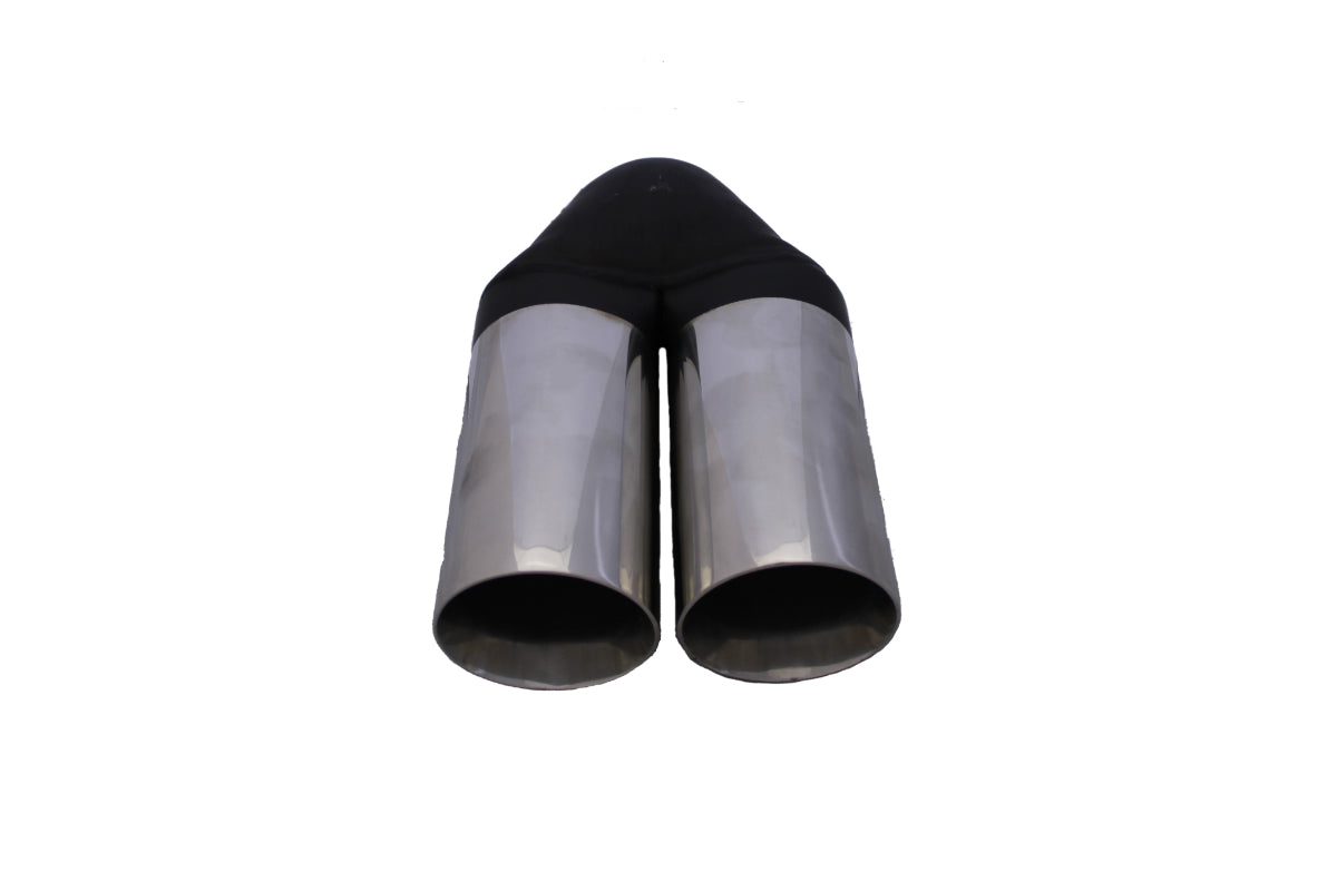 Y-PIECE INNER CONE STRAIGHTCUT - 2 X 3" OUT, 9" LONG REDBA 304 SS