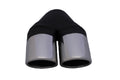 Y-PIECE RV 2 1/4" IN 2 X 3" OUT 9" LONG REDBACK304 SS